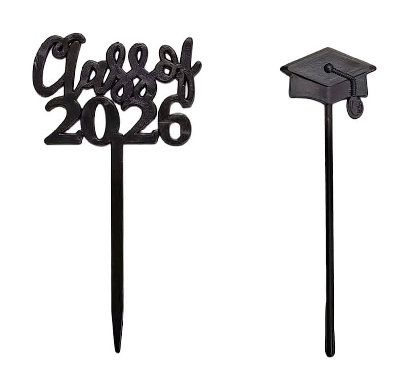 Seasonal Collection Graduation Plastic Picks, 24-pc Pack.