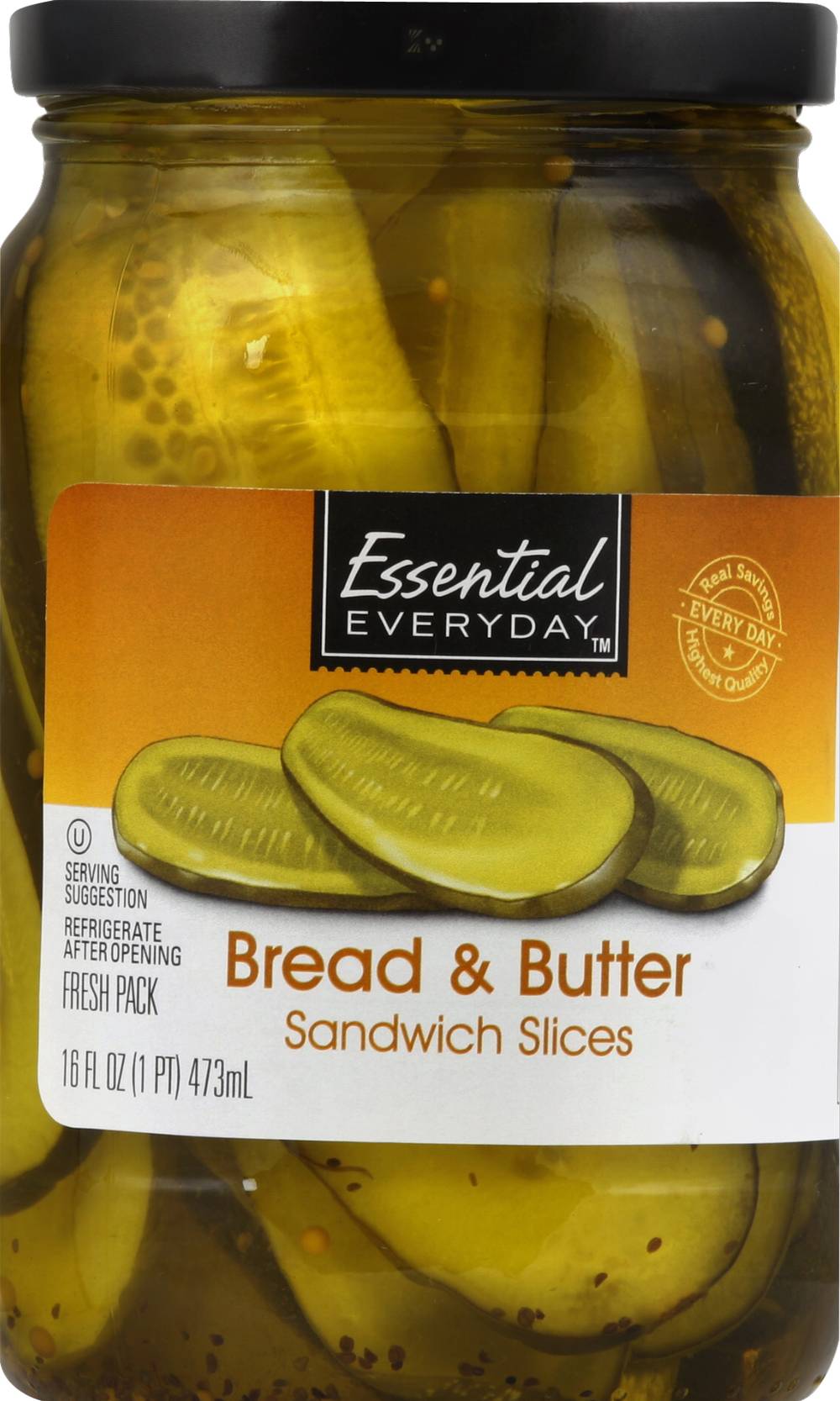 Essential Everyday Bread & Butter Sandwich Slices