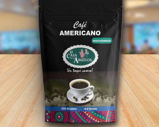 Cafe americano descafeinado Bolsa