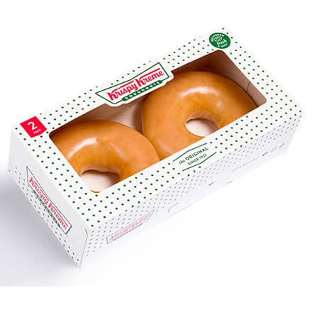 Krispy Kreme Original Glaze Doughnuts (2 pack)