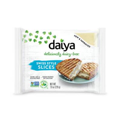 Daiya Deliciously Dairy-Free Swiss Style Slices