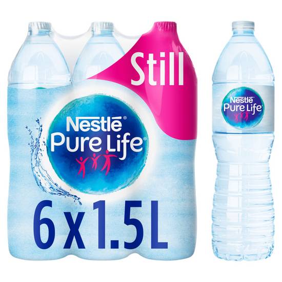 Nestle Pure Life Still Spring Water 6 x 1.5L
