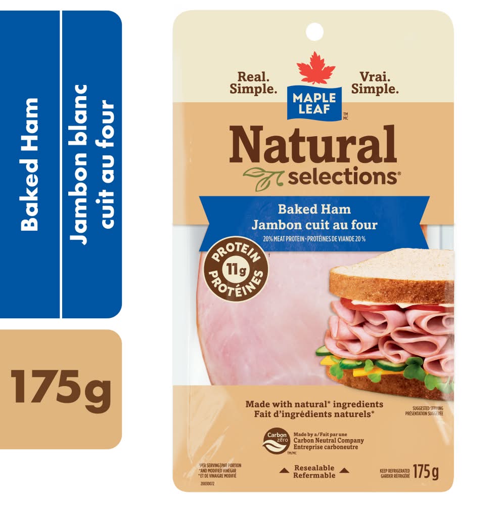Maple Leaf Natural Selections Baked Ham (175 g)