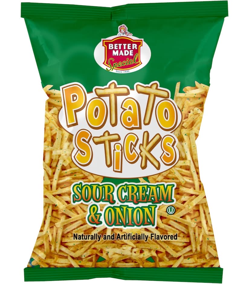 Better Made Sour Cream & Onion Potato Sticks (3 oz)