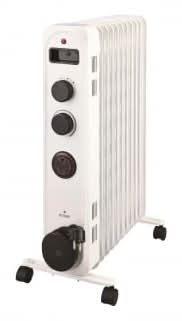 Radiador de Aceite Carrefour Home  HOR1E11T-25 , 2500 W, 11 Elementos, para 19 a 25 m2