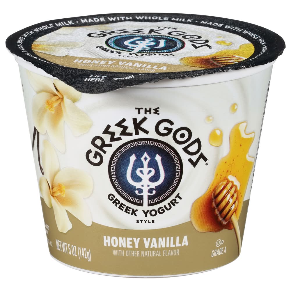 The Greek Gods Greek Yogurt, Honey Vanilla (5 oz)
