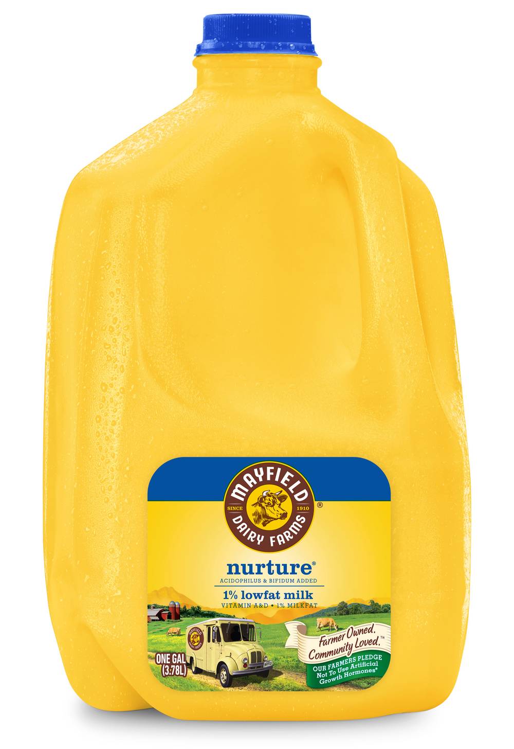 Mayfield Creamery Dairy Farms Low Fat Milk Gallon (11 x 0.34 L)