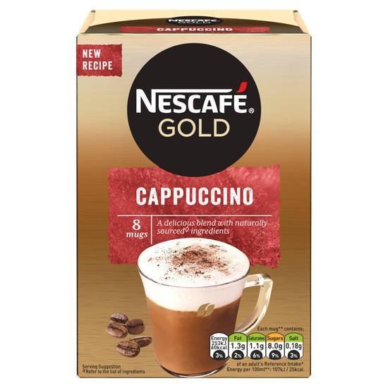 Nescafe Gold Cappuccino 8 Pack