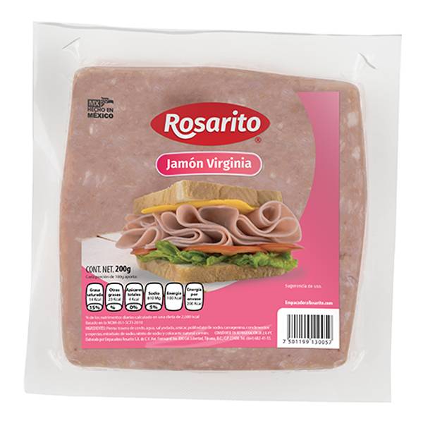 Jamón virginia (200 g)