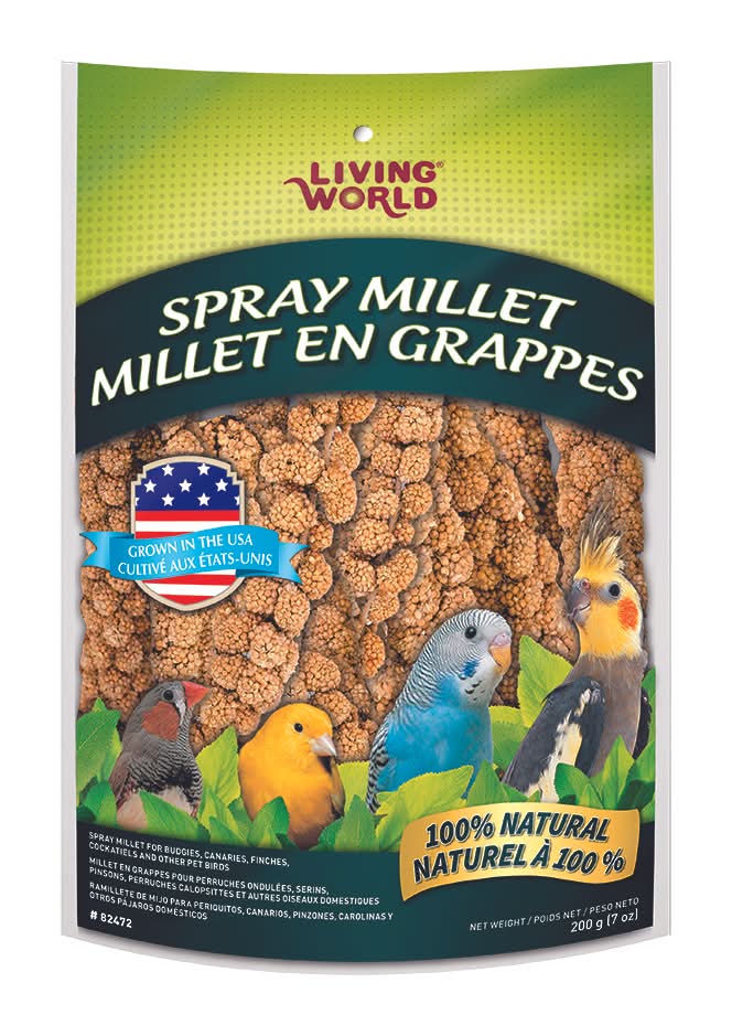 Living World Spray Millet Bird Treats (7 oz)