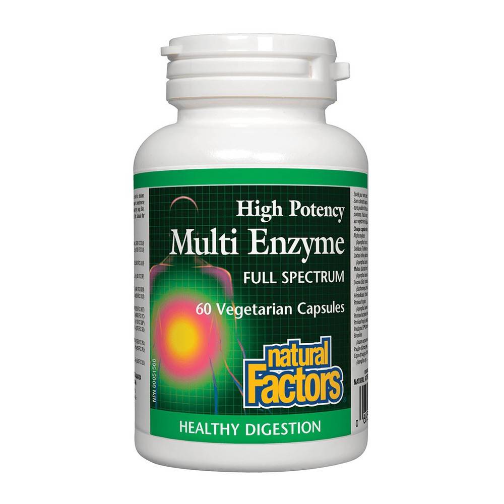 Natural Factors Multi Enzyme Capsules Delivery Near Me Order Online