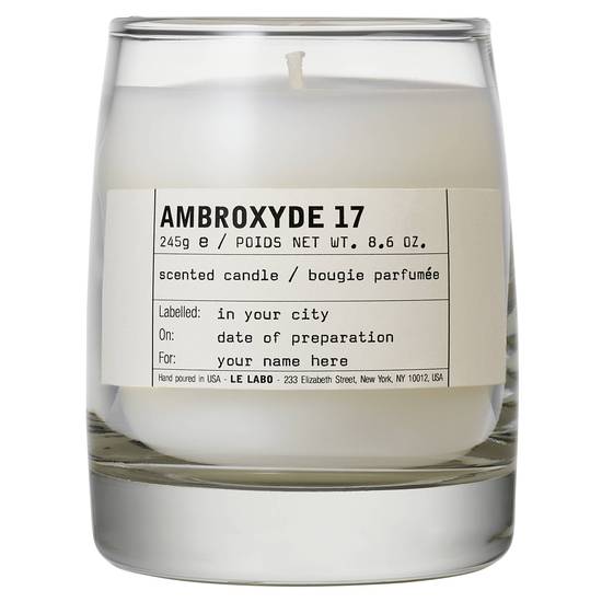 Ambroxyde 17 Classic Candle