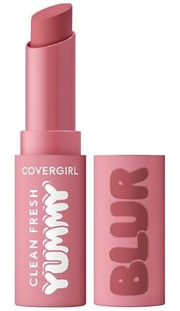 CoverGirl Clean Fresh Yummy Lip Color, Sweet Pomegranate-Fresh Pear, 140 - Into The Blur (0.09 oz)