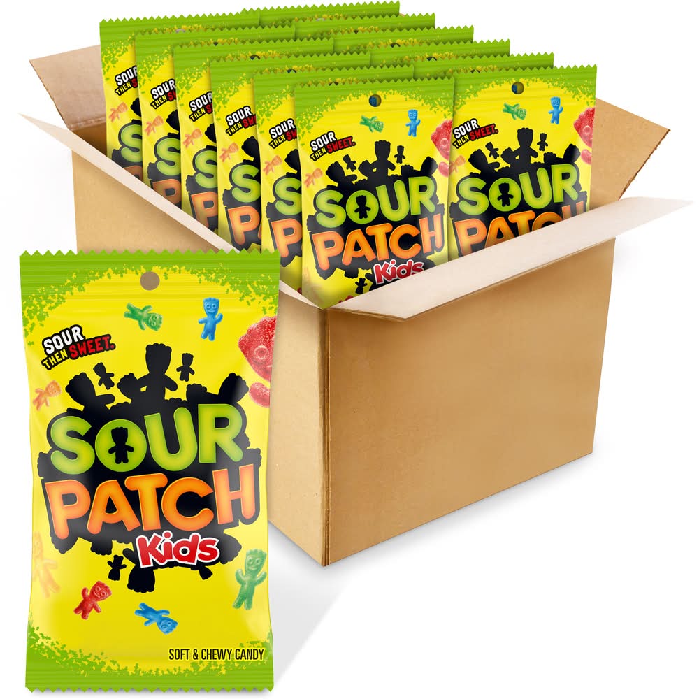Sour Patch Kids Original Soft & Chewy Candy, Assorted (8 oz)