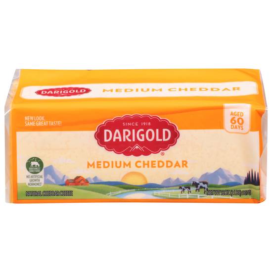 Darigold Medium Yellow Cheddar Cheese