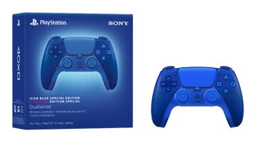 Sony Ps5 Icon Special Edition Dual Sense Controller, Blue