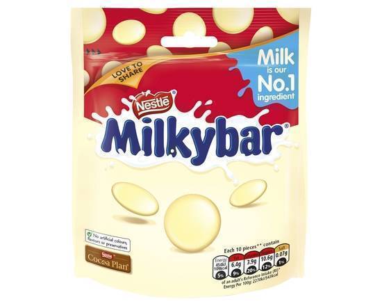 Milkybar White Chocolate Giant Buttons Sharing Pouch 103g
