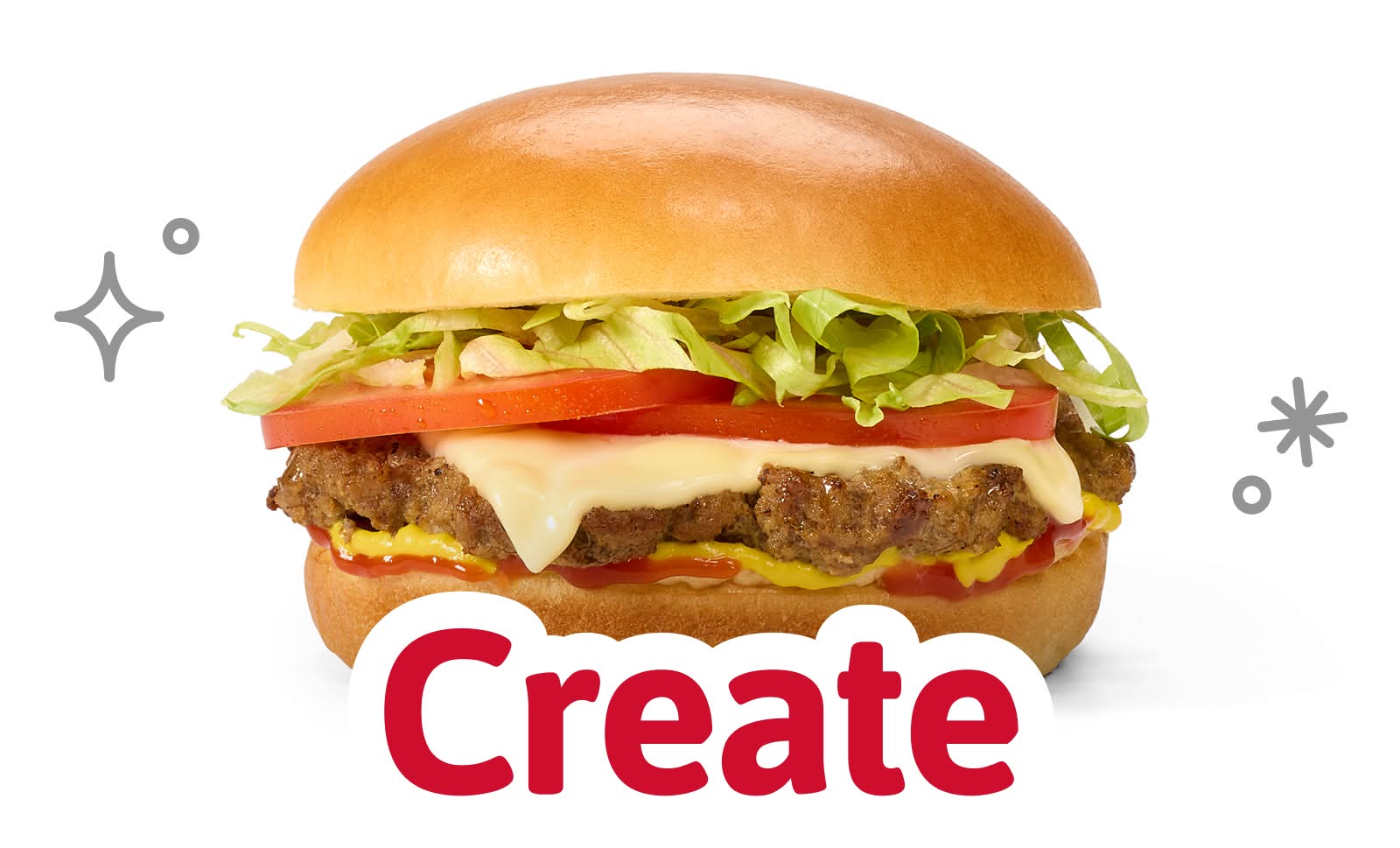 Create Your Own Single Burger
