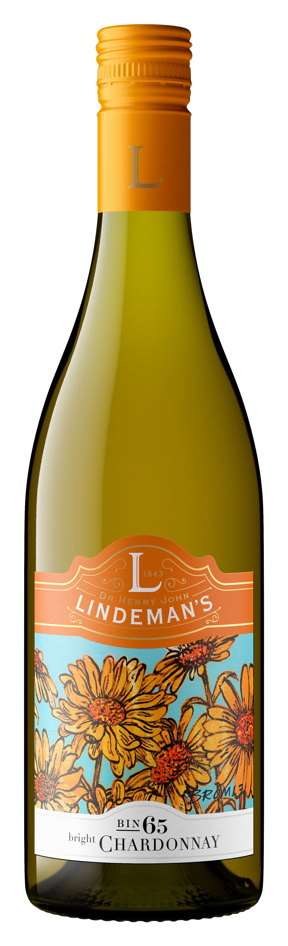 Lindeman's Bin 65 Bright Chardonnay White Wine (25.3 fl oz)