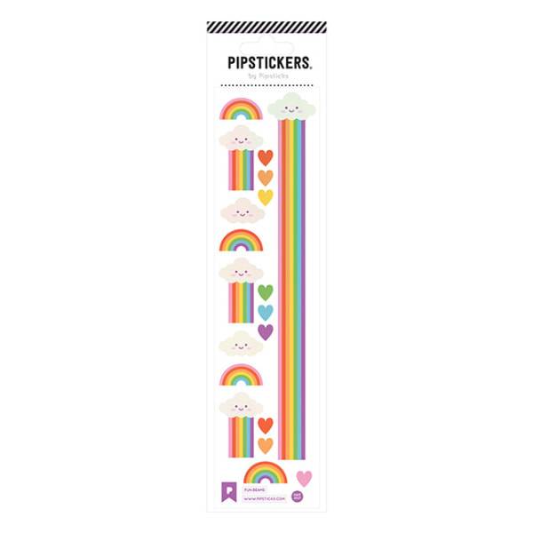 Pipsticks Fun Beams Decorative Stickers, 2x8 in