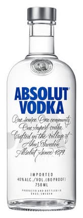 🔥 Absolut Vodka | 750mL