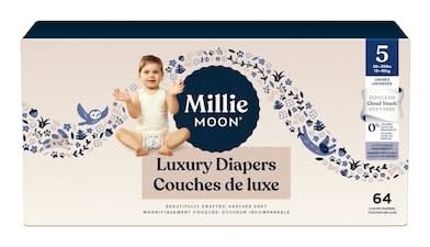 Millie Moon Luxury Diapers, Stage 5 (64 ct)