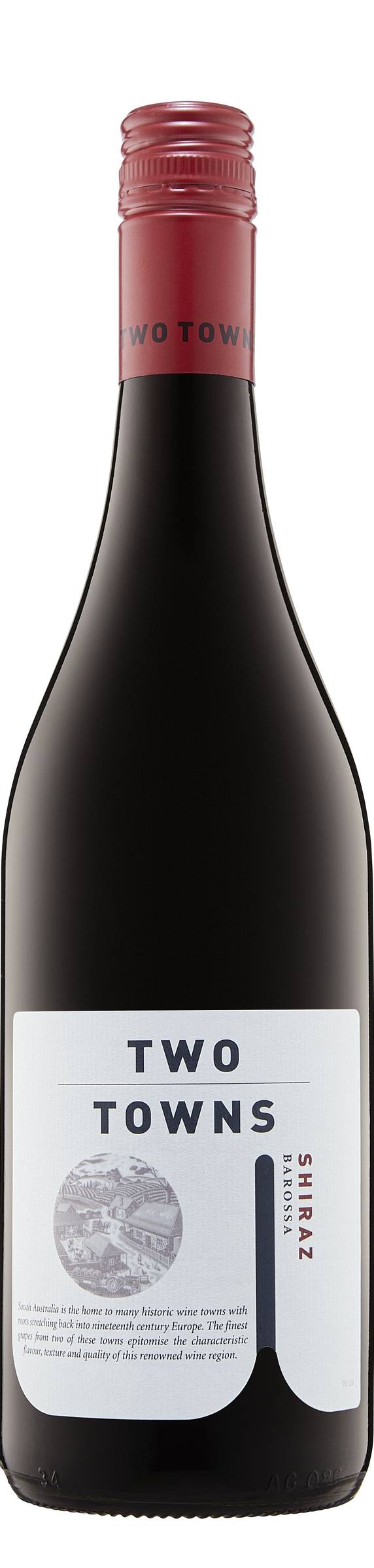 Two Towns Barossa Shiraz 750ml