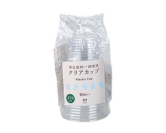 【家庭用品】Lm クリアカップ 275ml 10個