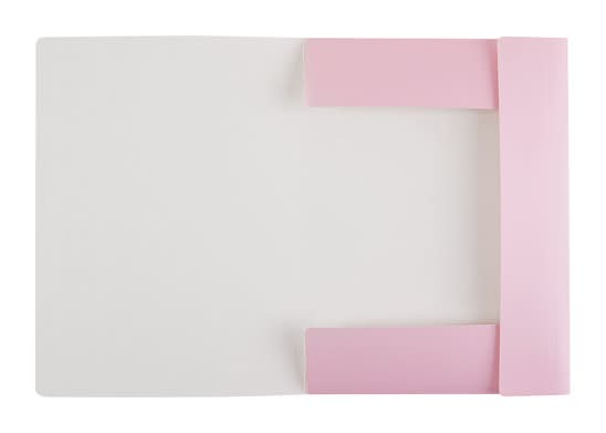 Capa com Elástico A4 Pastel (várias cores)