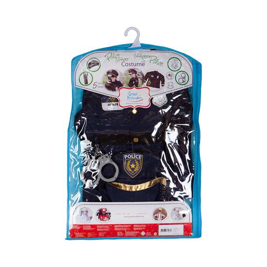 Great Pretenders Police Officer Set 5pc, Size 5-6
