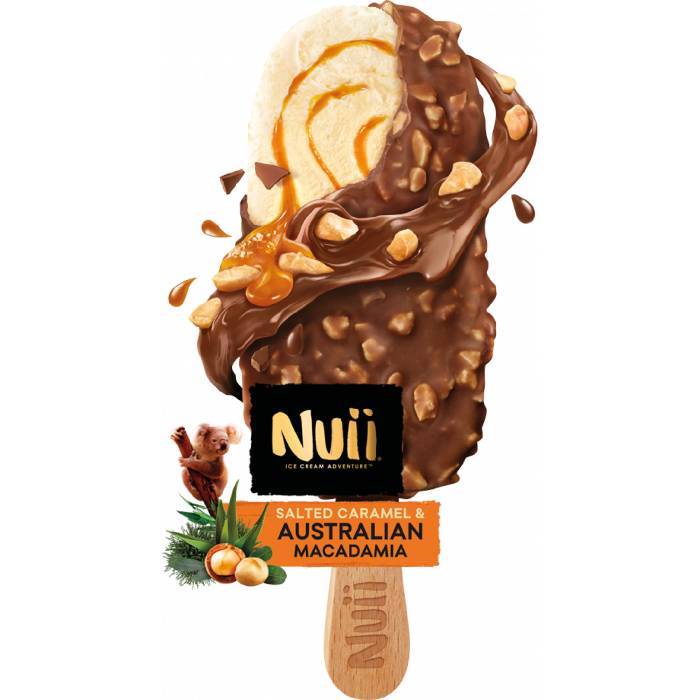 Glace nuii macadamia