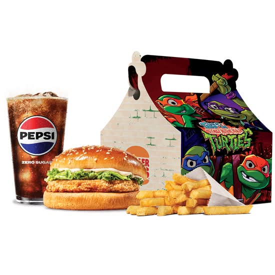 King Jr Chicken Burger Meal