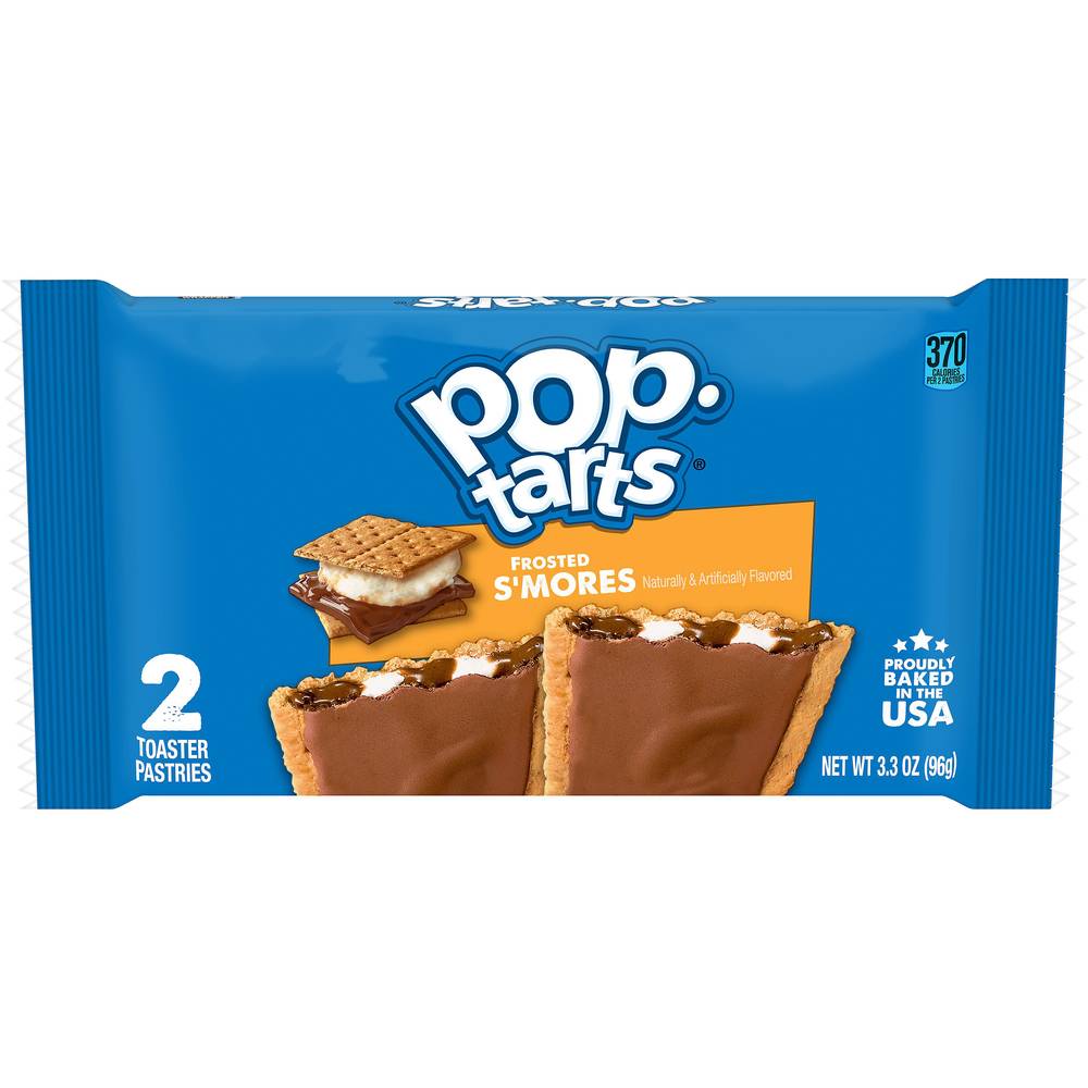 Pop-Tarts Frosted Toaster Pastries, S'mores (3.67 oz, 2 ct)