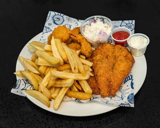 Combo #1: 2pc Whiting & 5pc Shrimp