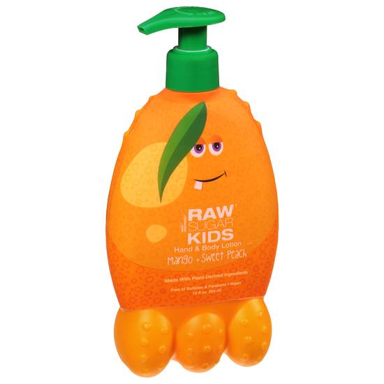 Raw Sugar Kids Mango + Sweet Peach Hand & Body Lotion