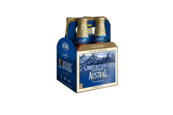 Four pack cerveza Austral Calafate