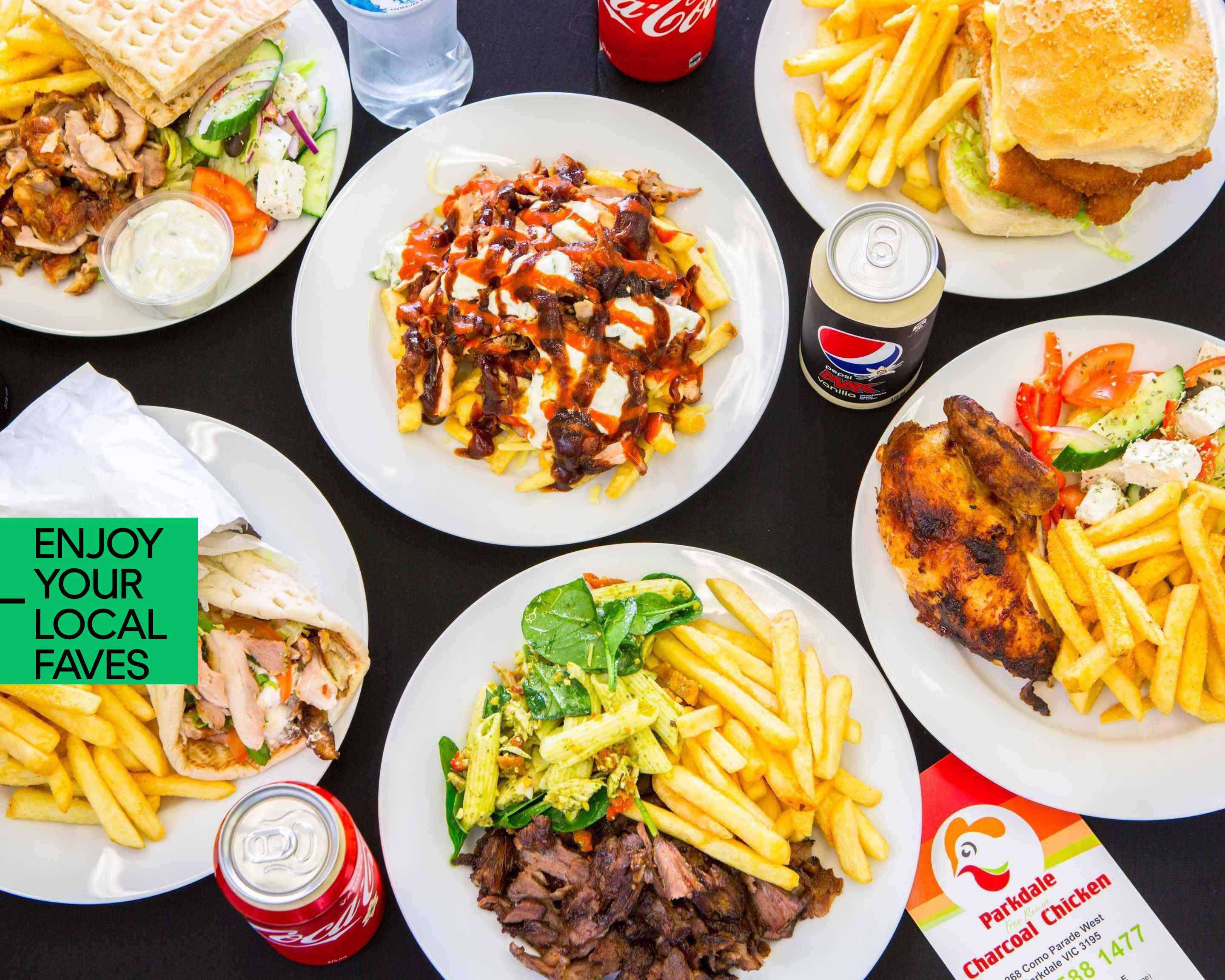 Parkdale Free Range Charcoal Chicken Menu Takeout in Melbourne