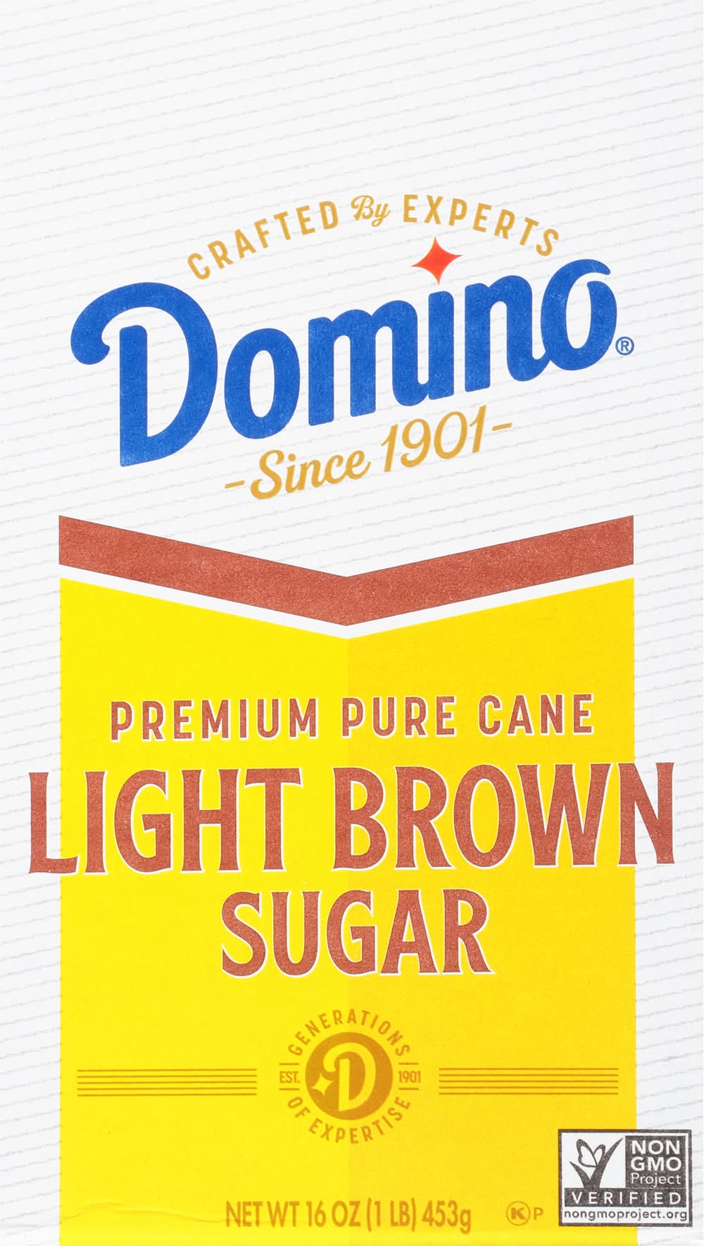 Domino Premium Pure Cane Light Brown Sugar (16 oz)