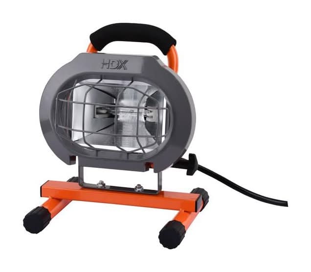 Hdx 250-Watt Portable Halogen Work Light