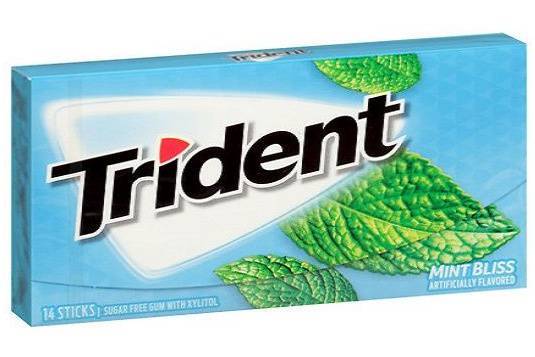 Trident Mint Bliss Walgreens Gum