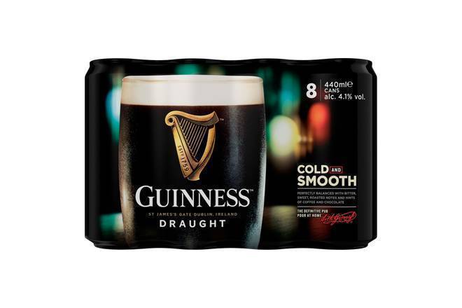 Guinness Draught 440ml 8pk