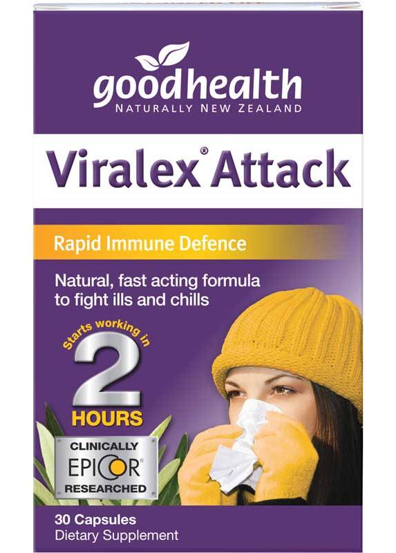 Good Health Viralex Attack Capsules 30s