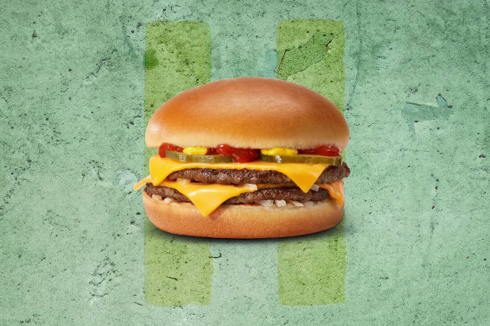 🍔 DOUBLE CHEESE BURGER – DOUBLE CHEDDAR, DOUBLE PLAISIR