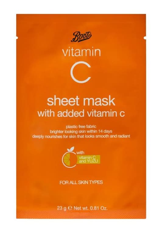 Boots Vitamin C Sheet Mask 23g