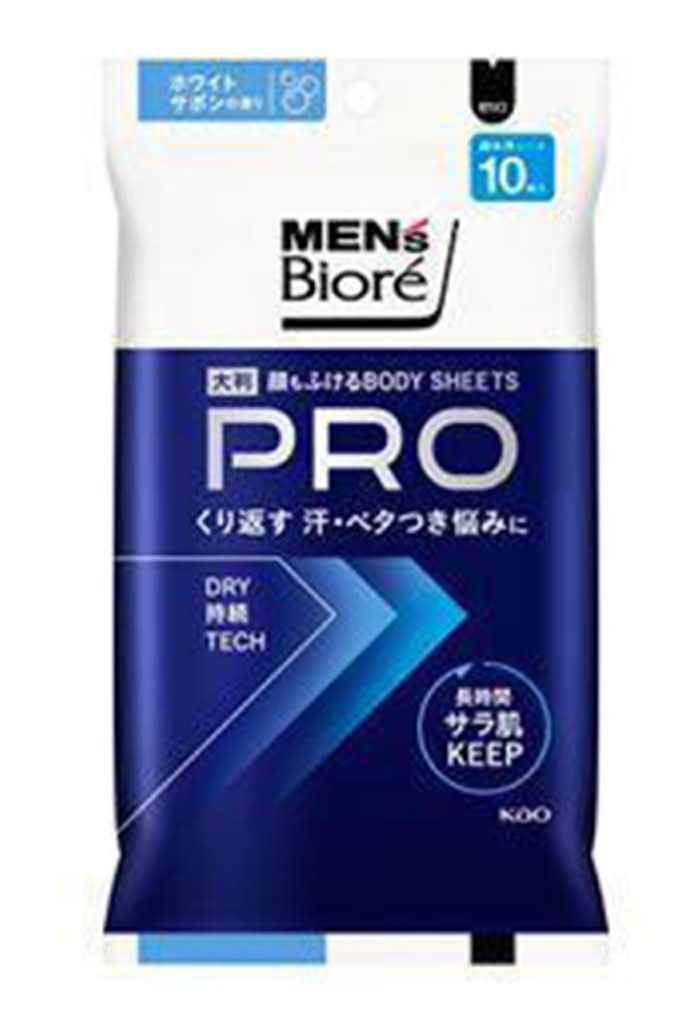 メンズビオレボディシートＰＲＯ携帯