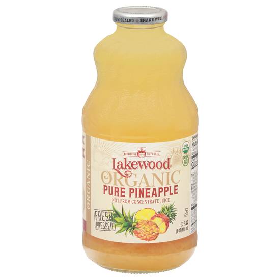 Lakewood Organic Pure Pineapple Juice (32 fl oz) Delivery Near You