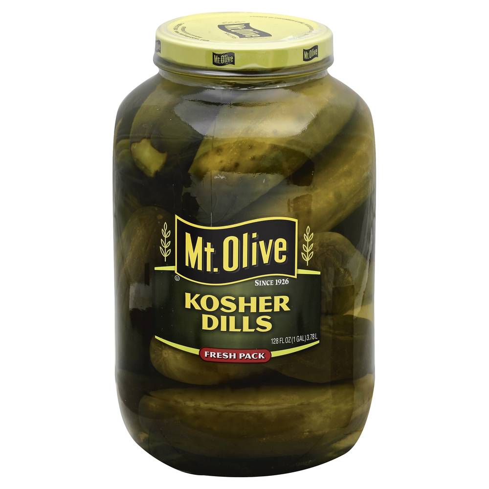 Mt. Olive Fresh pack Kosher Dills Pickles