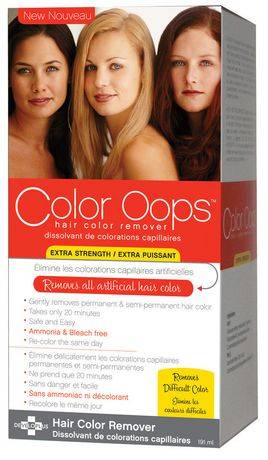 Color oops dissolvant de coloration extra fort - hair color remover extra strength