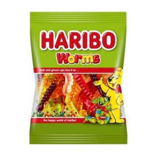 HARIBO WORMS 80  gr