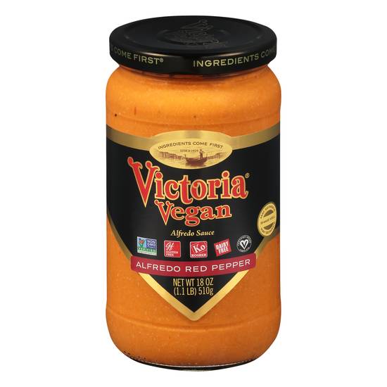 Victoria Vegan Alfredo Red Pepper Sauce